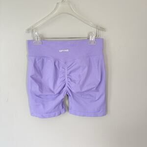 DFYNE Impact High-Rise Bike Shorts 4.5" Size M Light Purple